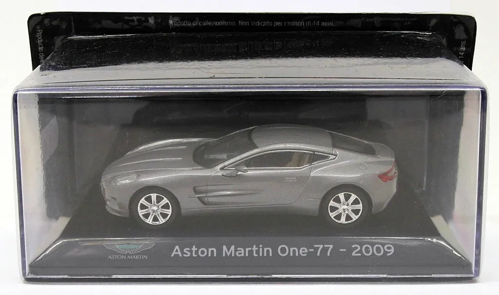 Altaya 1/43 Scale AL12319J - 2009 Aston Martin One-77 - Metallic Grey