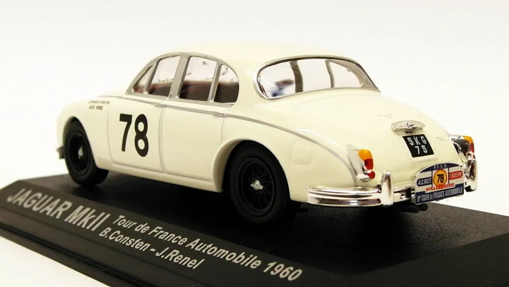 Altaya 1/43 Scale AL29319P - Jaguar Mk2 - Tour de France Automobile 1960