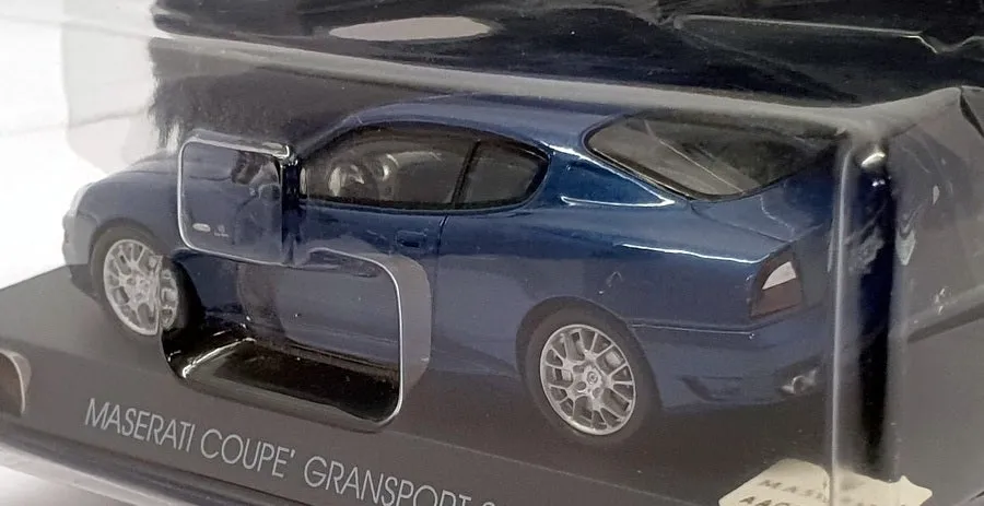 Altaya 1/43 Scale AL6221K - Maserati Coupe Gransport 2004 - Met Blue