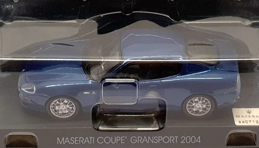 Altaya 1/43 Scale AL6221K - Maserati Coupe Gransport 2004 - Met Blue