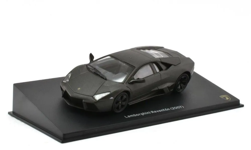 Altaya 1/43 Scale Diecast - JT07 Lamborghini Reventon 2007 Matt Black