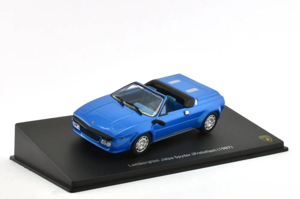 Altaya 1/43 Scale Diecast - JT67 Lamborghini Jalpa Spyder (Prototipo) Blue 1987