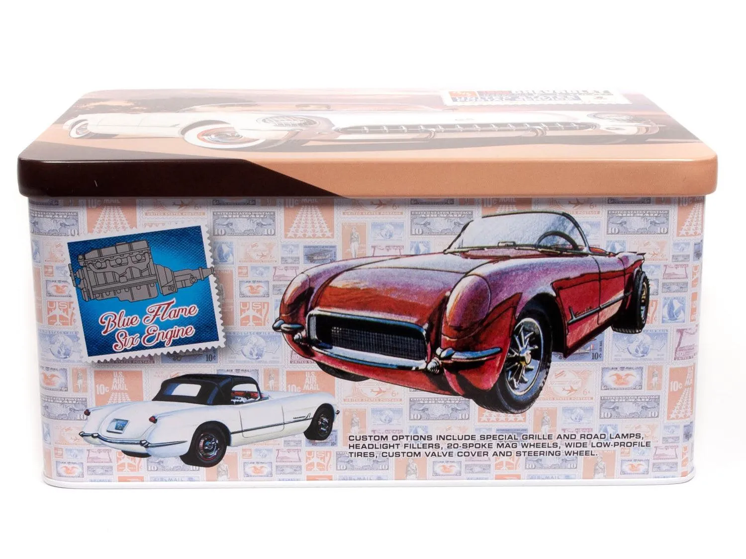 AMT 1953 Chevy Corvette (USPS Stamp) 1/25 Model Kit