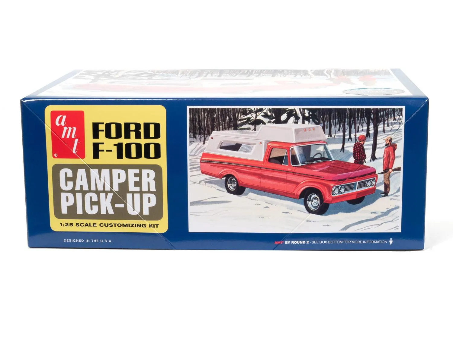 AMT 1963 Ford F-100 Camper Pickup 1/25 Model Kit