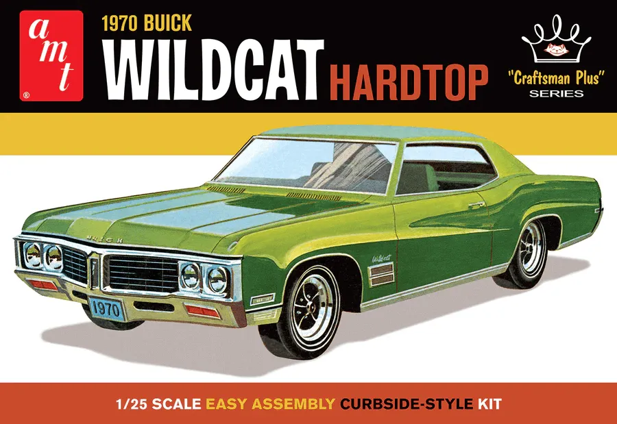 AMT 1970 Buick Wildcat Hardtop 1/25 Model Kit