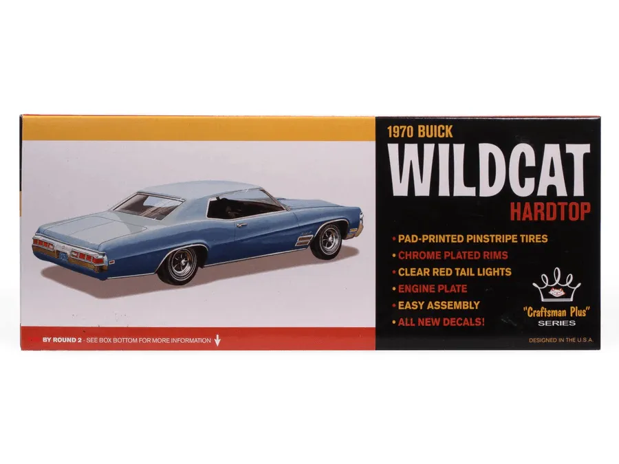 AMT 1970 Buick Wildcat Hardtop 1/25 Model Kit