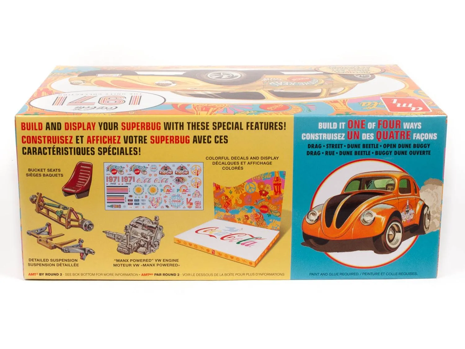 AMT 1971 Volkswagen Superbug Unity Graphics (Coke) 1/25 Model Kit