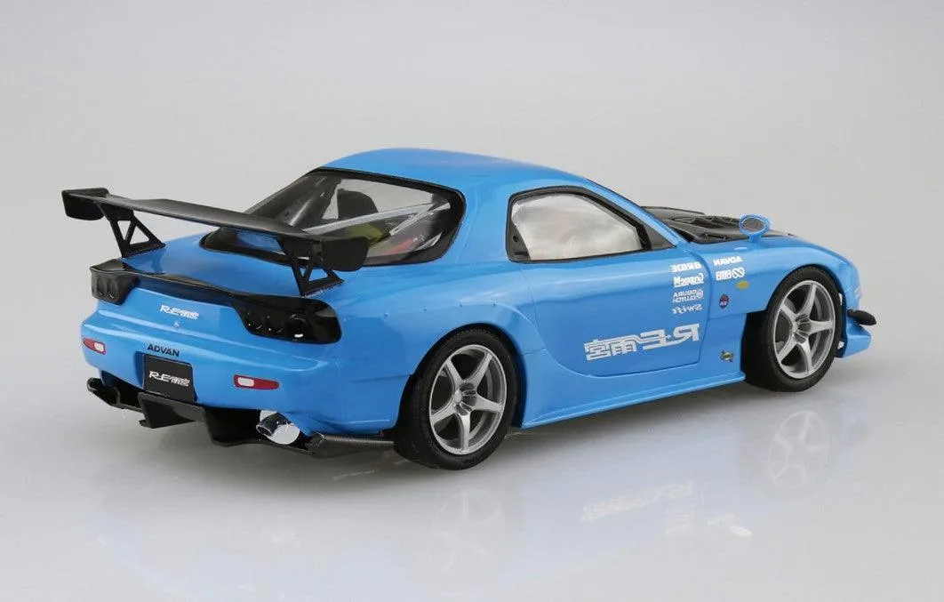 Aoshima 05626 1999 Mazda RE Amemiya FD3S RX-7 1/24 Model Kit