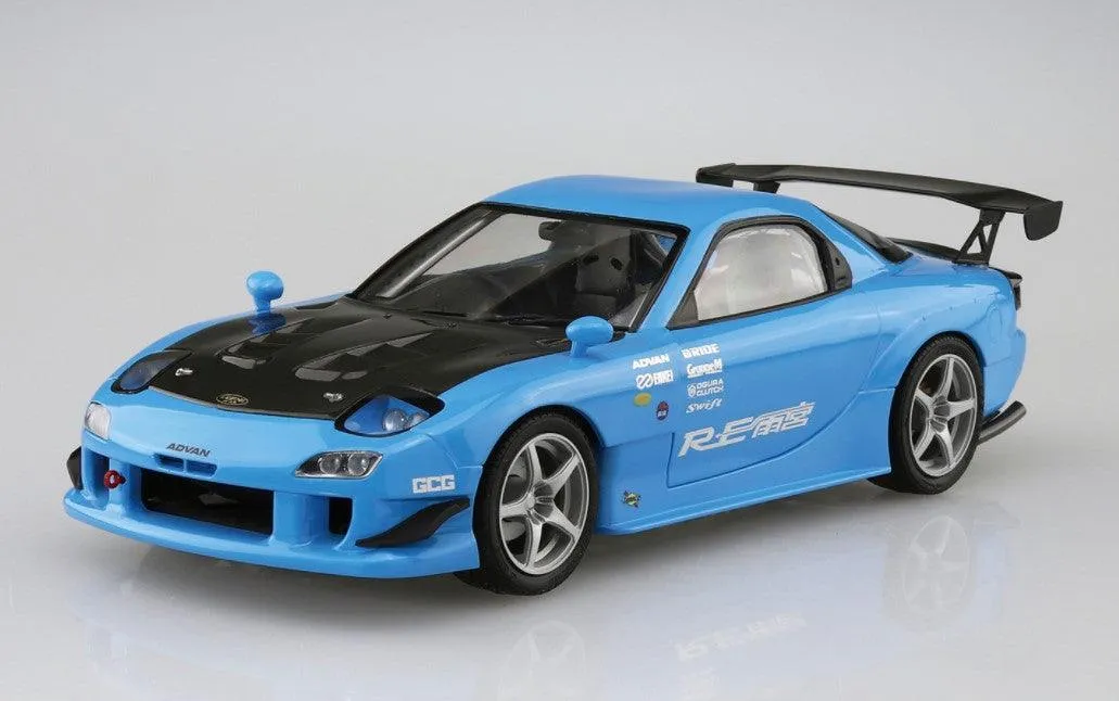 Aoshima 05626 1999 Mazda RE Amemiya FD3S RX-7 1/24 Model Kit