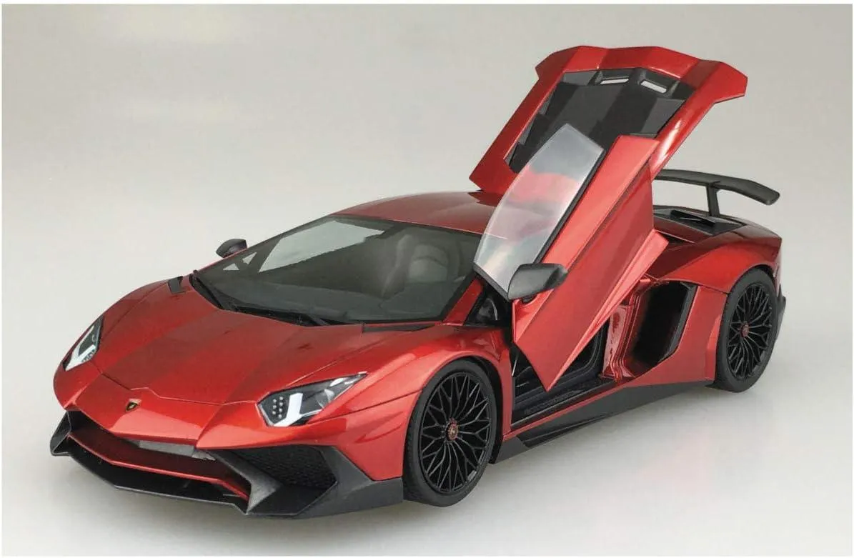 Aoshima 11 2015 Lamborghini Aventador SV 1/24 Model Kit