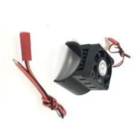 APS91146KV3 Aluminum Motor Heatsink with Super22 Cooling Fan for 540 Motors (Black)