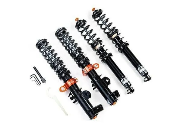 AST Suspension 5100 Series 1-Way Coilovers (Divorced Rear - Front and Rear Top Mounts Not Included) ACU-B1002S - 1995-1999 BMW 328i Convertible (E36)