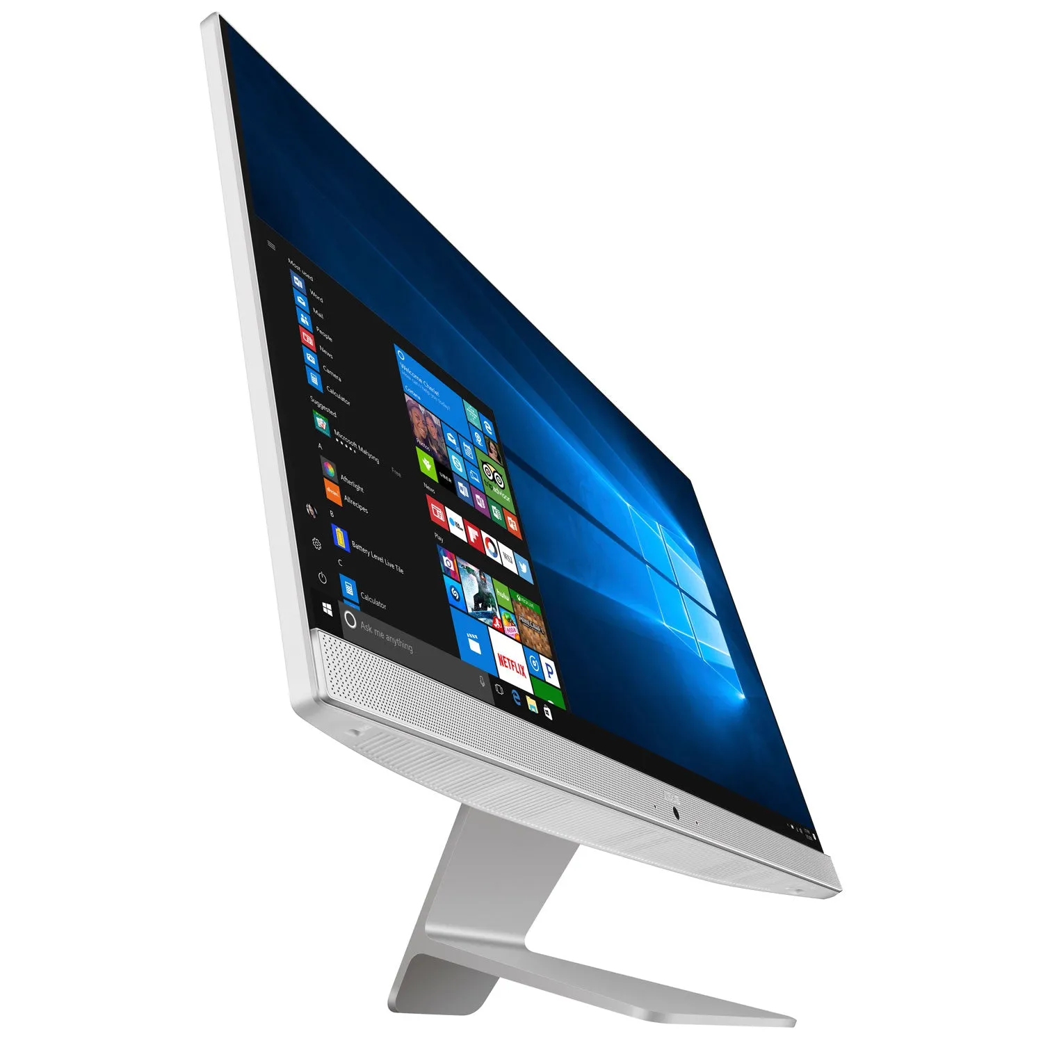 ASUS All-in-One PC - White (Intel Pentium Gold 7505/512GB SSD/8GB RAM/Windows 11)