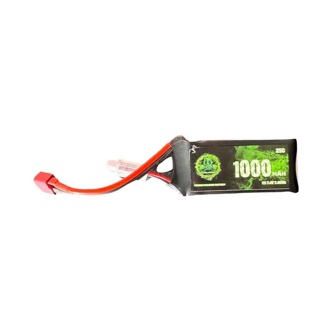 Atomic Energy - 7.4v Lipo Battery 1000mAh 25c 2s