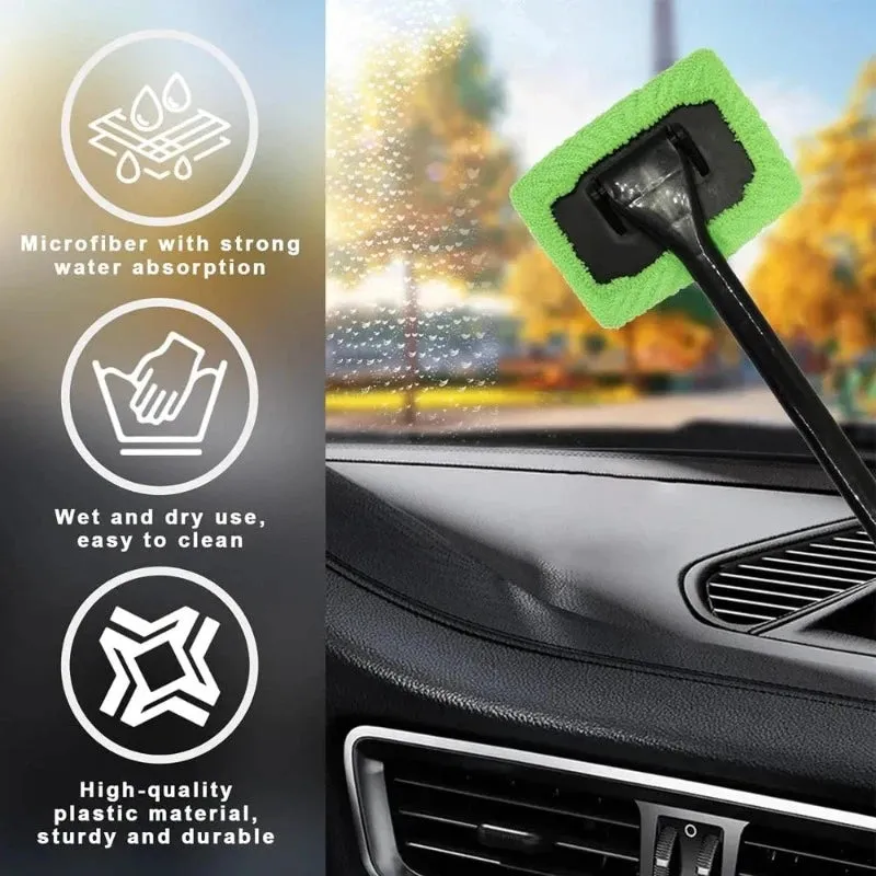 Auto Glass Window Cleaner Brush Kit