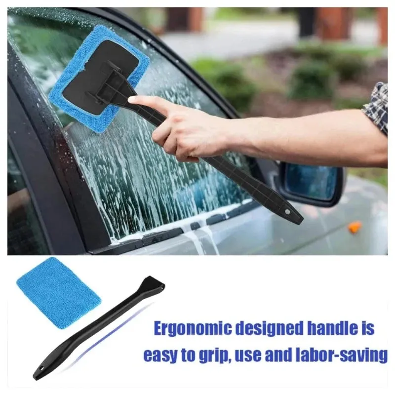 Auto Glass Window Cleaner Brush Kit