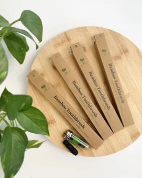 Bamboo Toothbrush   Eco Floss Value Set