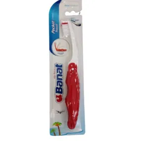 Banat Pocket Travel Medium Toothbrush 1 PC