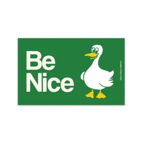 Be Nice Bumper Magnet