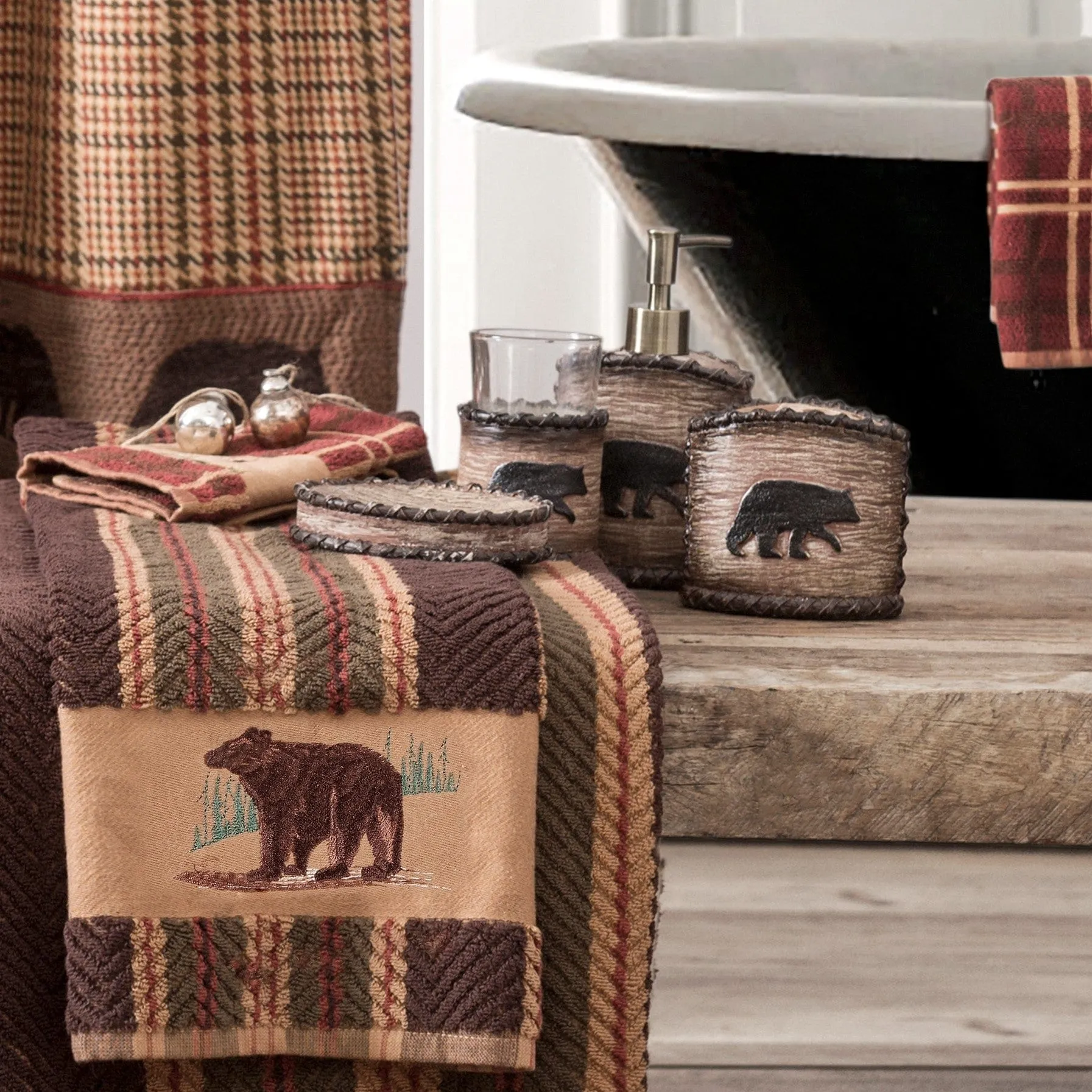 Bear 5PC Bathroom Set