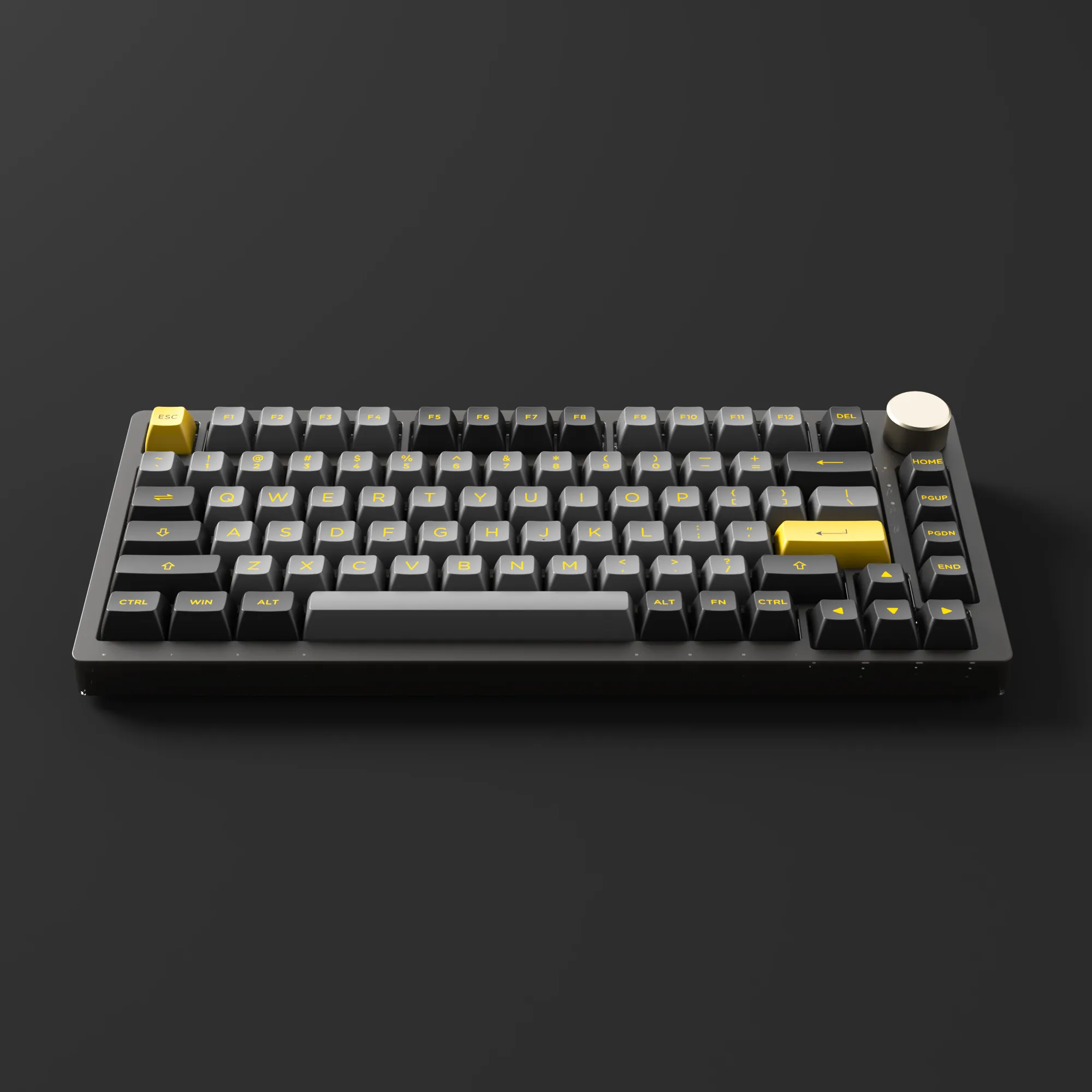 Black & Gold PC75B Plus v2