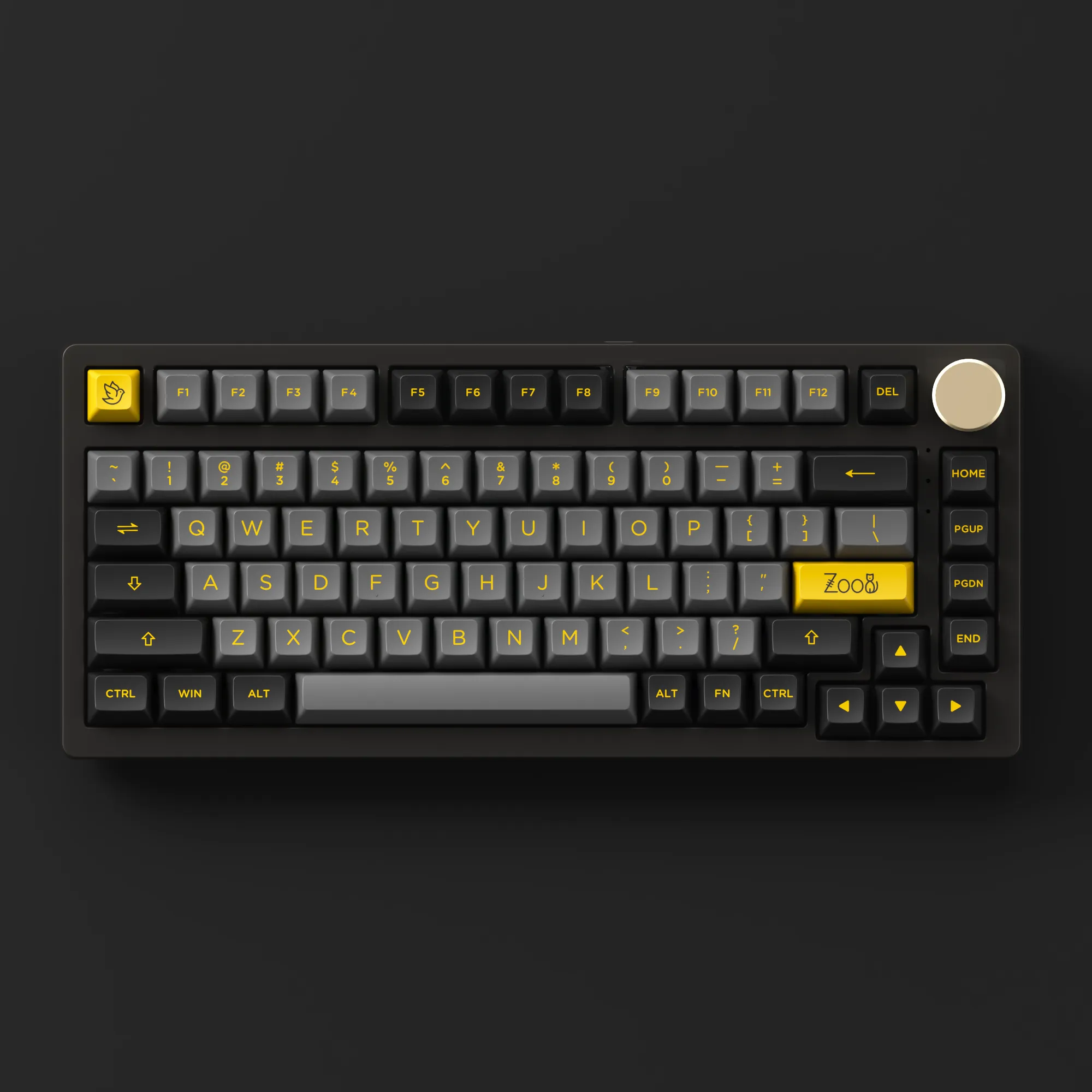 Black & Gold PC75B Plus v2