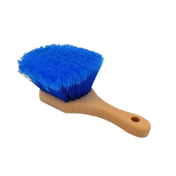 Blue Medium Stiff Utility Brush - 8 Inch [Case of 24]