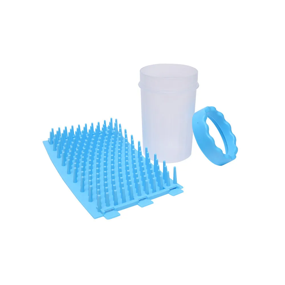 Blue Pet Foot Cleaner Paw Washer Brush 9x11cm - Ondoing