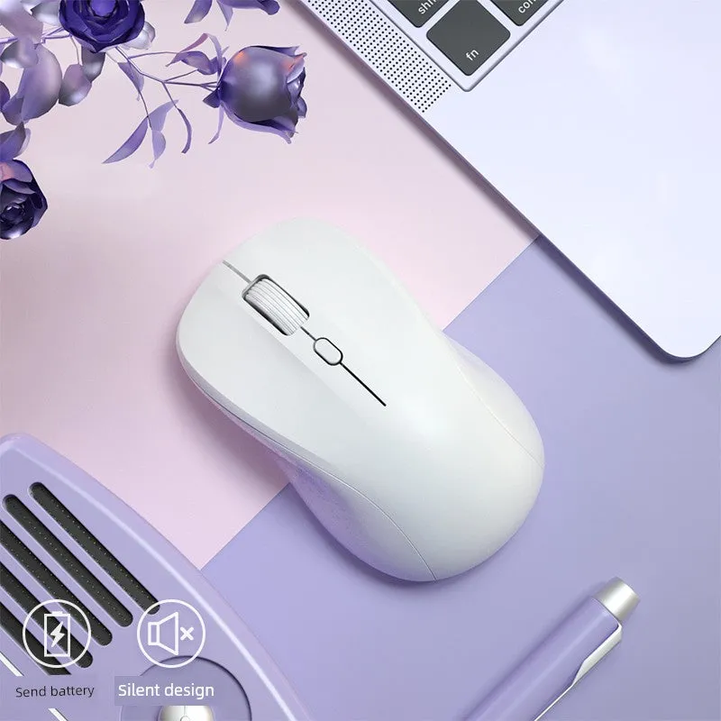 Bluetooth Girl Cute USB Battery Wireless Mouse