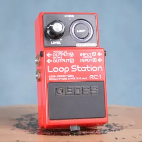 Boss RC-1 Loop Station Looper Effects Pedal w/Box - Preowned