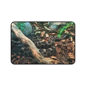 Brown Black Snake Desk Mat