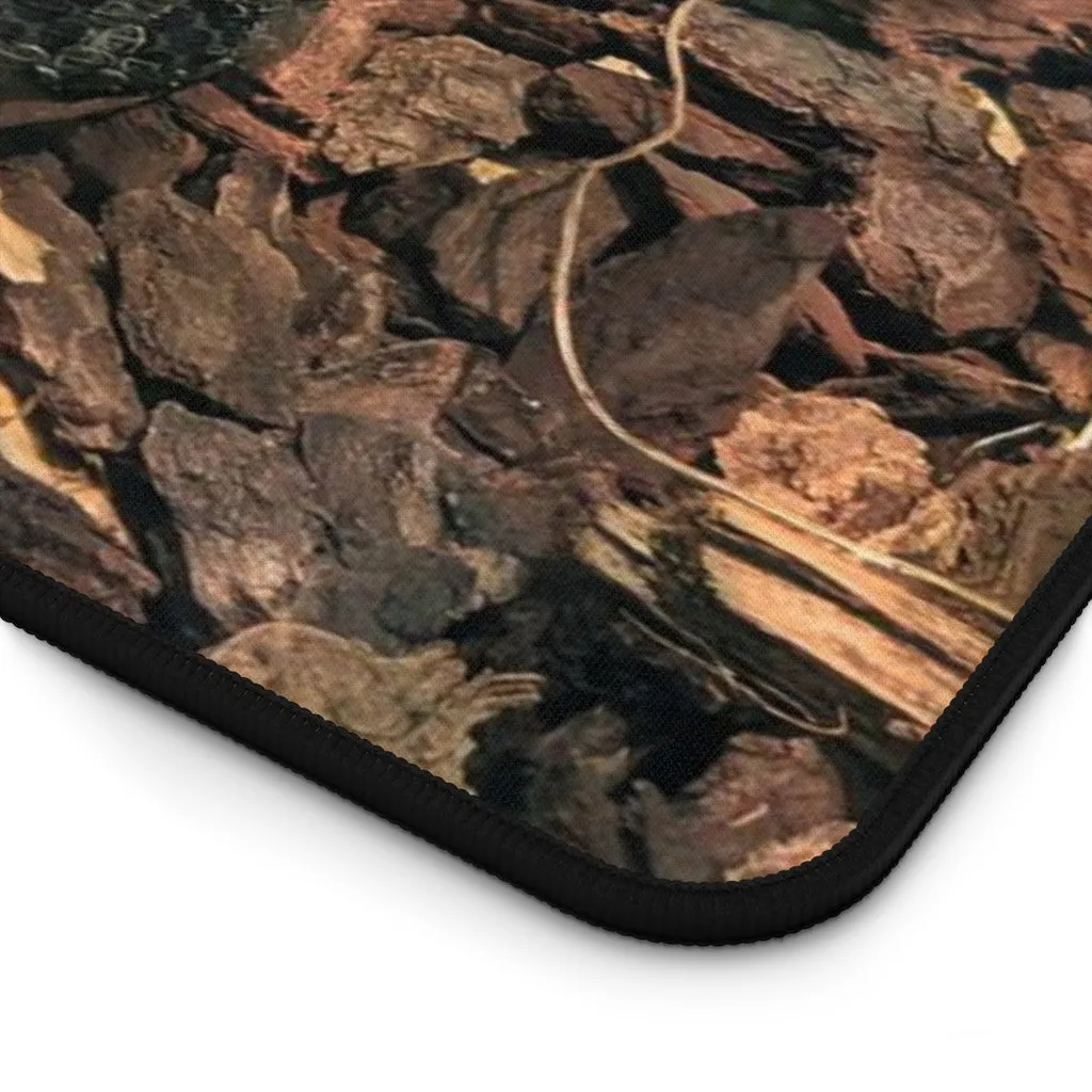 Brown Black Snake Desk Mat