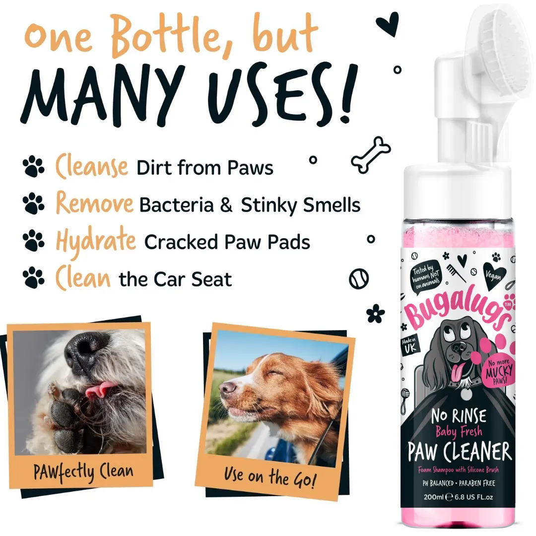 Bugalugs No Rinse Baby Fresh Paw Cleaner