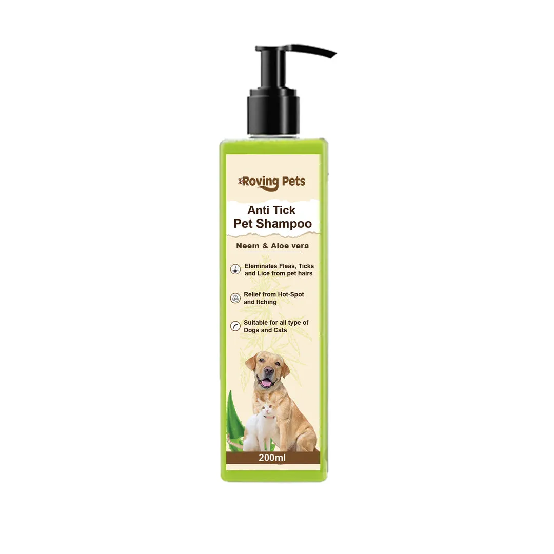 Buy 1 Get 1 Free Anti tick shampoo with Toothbrush kit complimentary