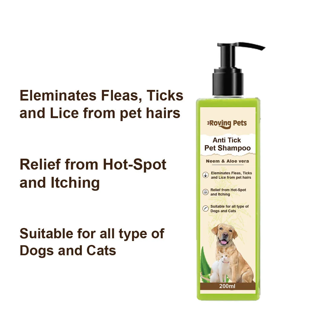 Buy 1 Get 1 Free Anti tick shampoo with Toothbrush kit complimentary