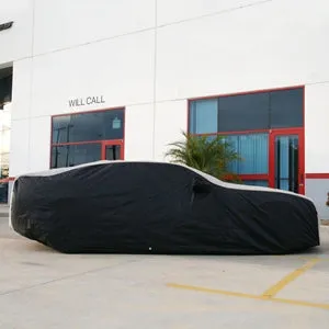 Camaro Ultraguard Car Cover - Indoor/Outdoor Protection : Gray / Black