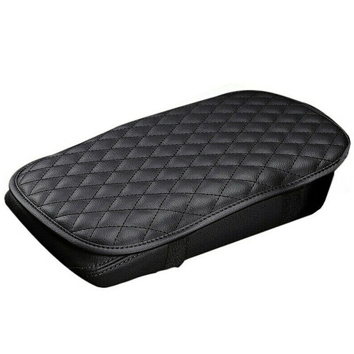 Car Armrest Pad Cover PU Leather Auto Center Console Seat Box Cover Protector Car Accessories Armrest Cushion Pad Fit For Vehicle SUV Truck Car