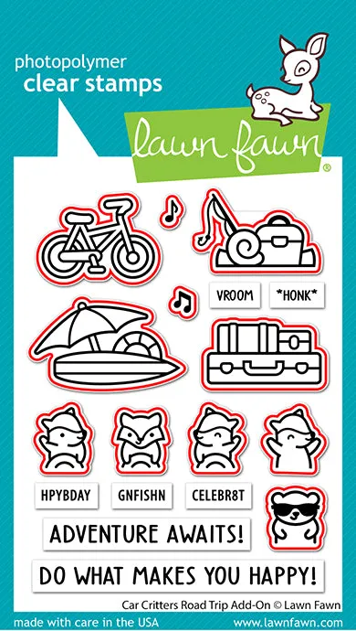 car critters road trip add-on lawn cuts