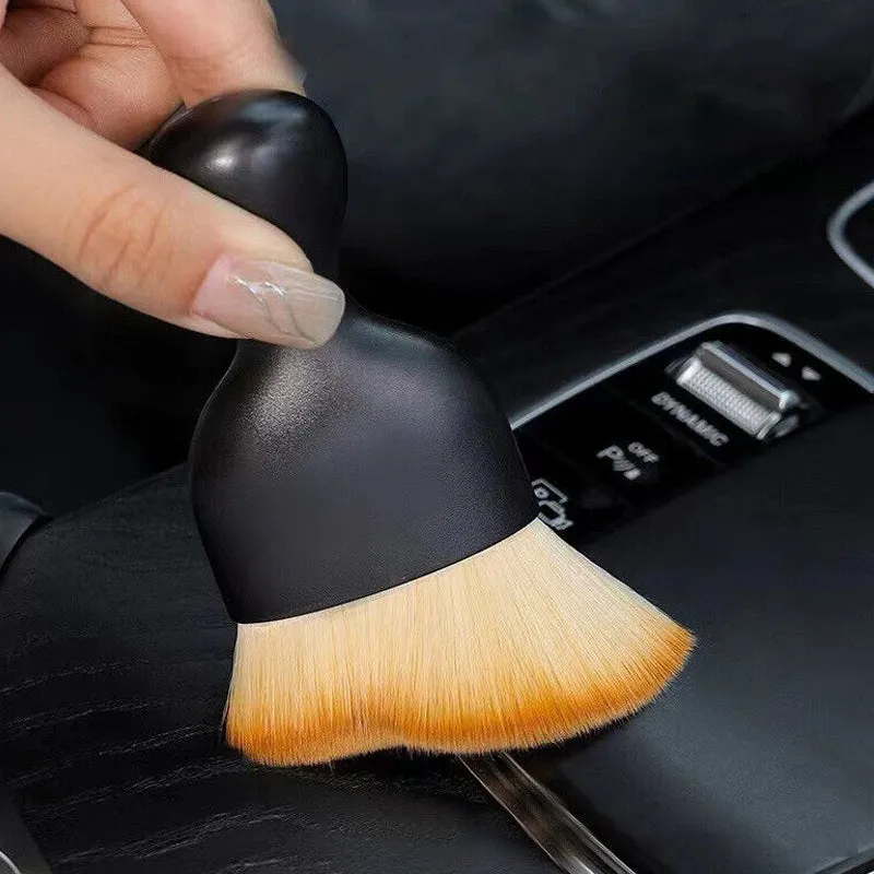 Car Interior Auto Detailing Brush Soft Bristles Dust Removal Brush