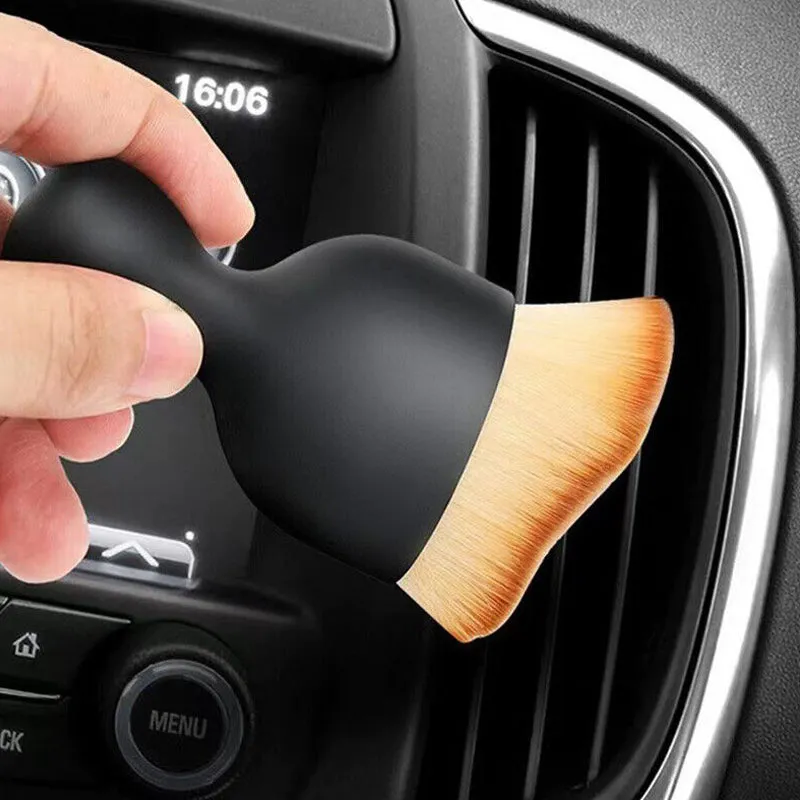 Car Interior Auto Detailing Brush Soft Bristles Dust Removal Brush