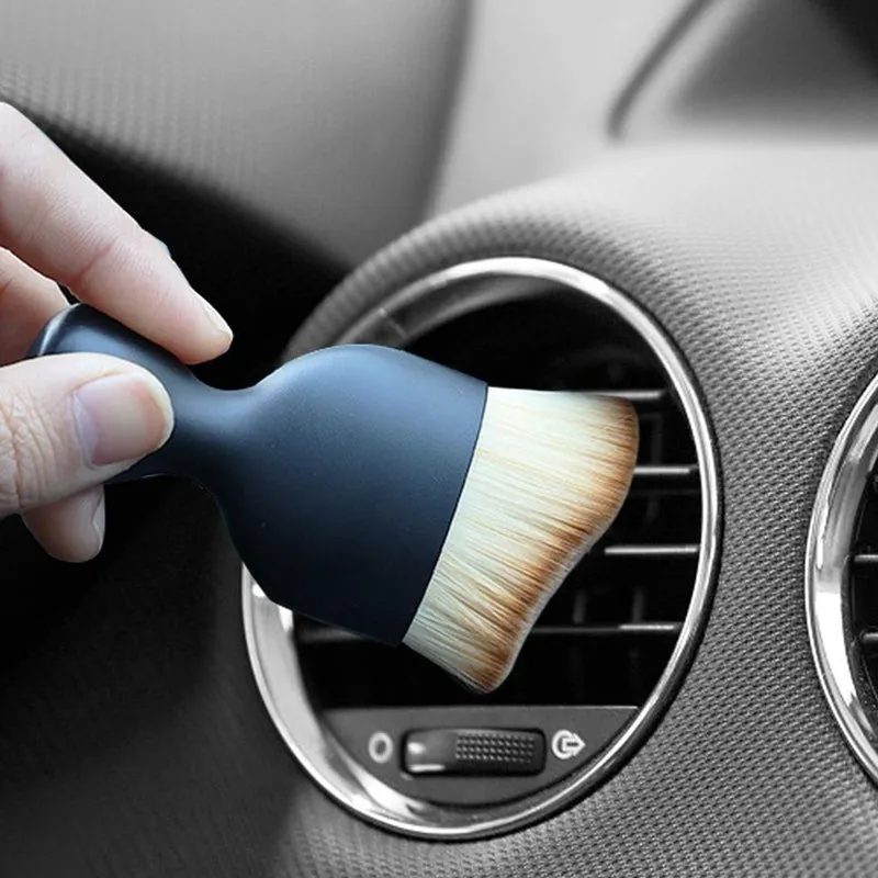 Car Interior Auto Detailing Brush Soft Bristles Dust Removal Brush