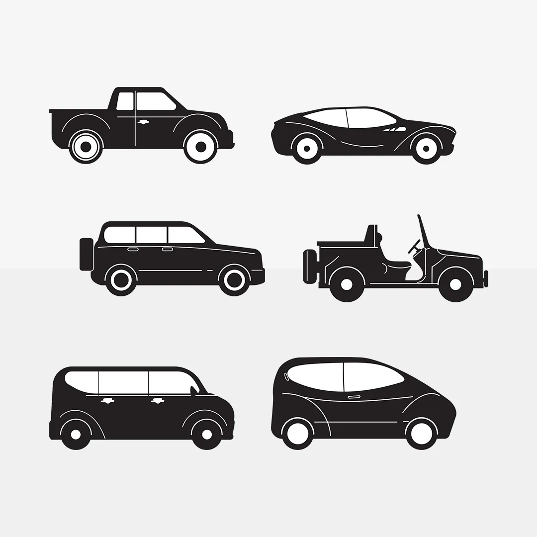 Car Pattern - Black