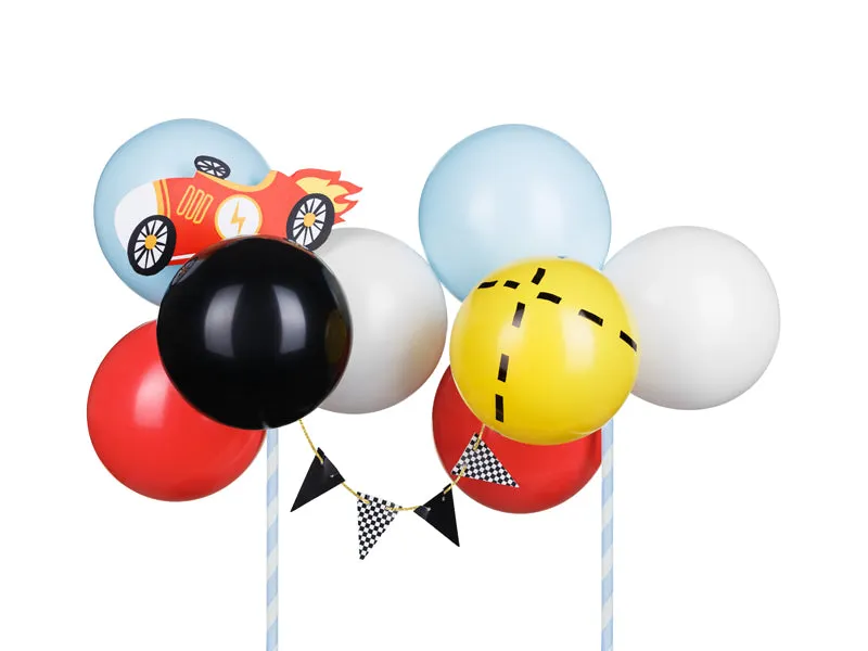 Cars Party Balloon Cake Topper Kit