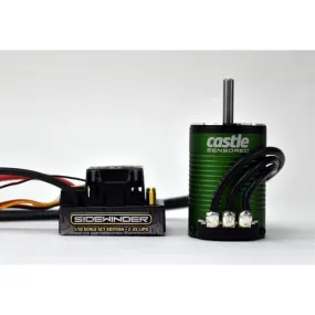 Castle Creations Sidewinder SCT Waterproof Combo With Sensored 1410-3800KV Motor