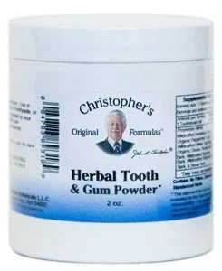 Christopher's Original Formulas Herbal Tooth & Gum 2 oz Powder