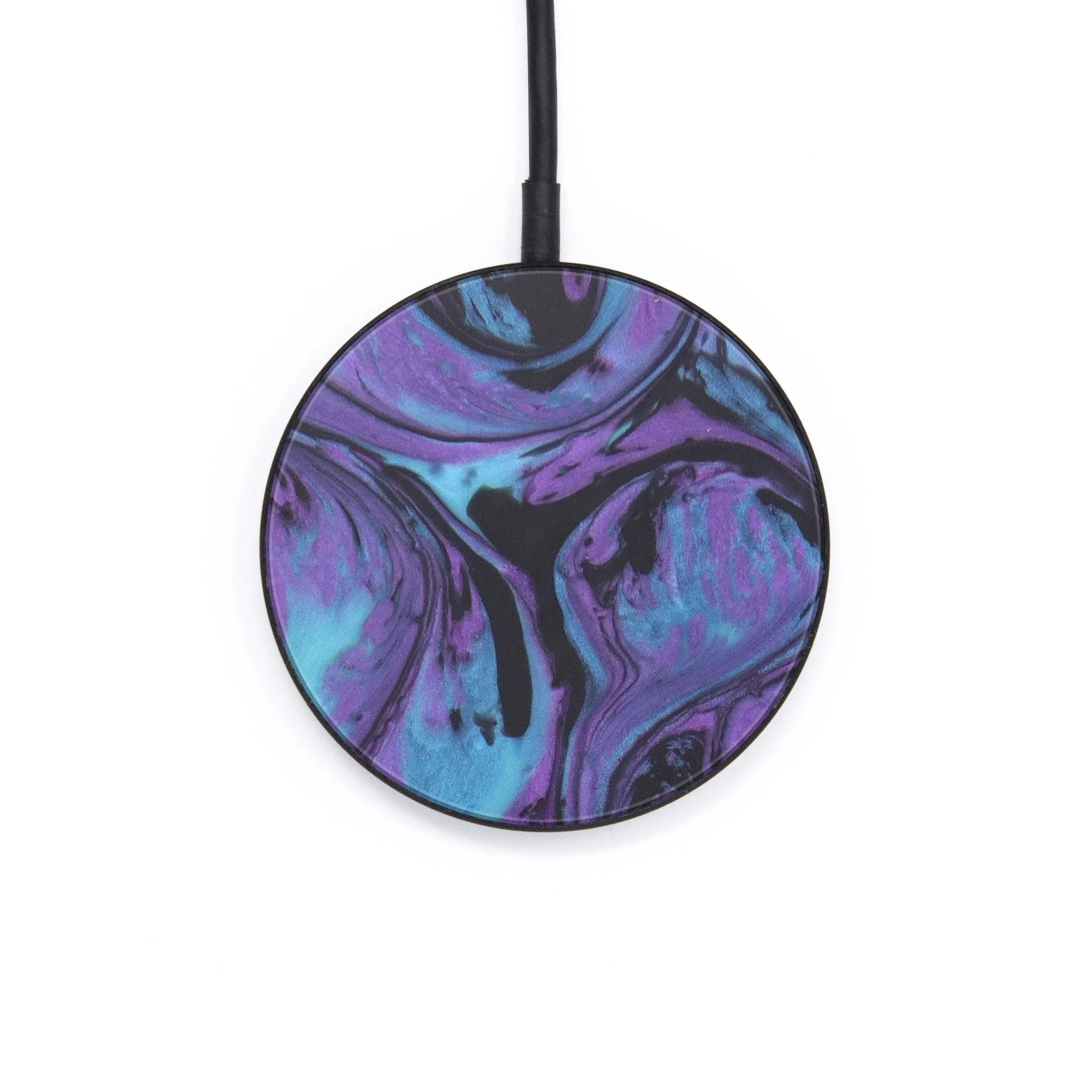 Circle ResinArt Wireless Charger - Melynda (Purple, 599267)