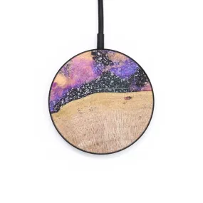 Circle Wood Resin Wireless Charger - Alaya (Cosmos, 685698)