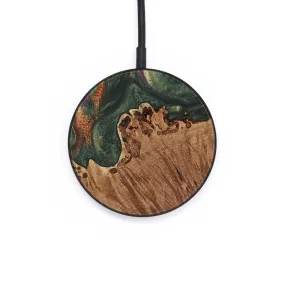 Circle Wood Wireless Charger - Briley (Green, 735373)