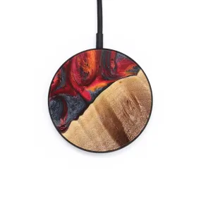 Circle Wood Wireless Charger - Deneen (Red, 727303)