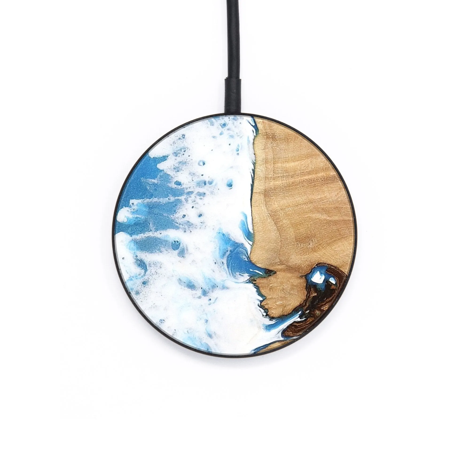 Circle Wood Wireless Charger - Hephi (Coastal, 737456)